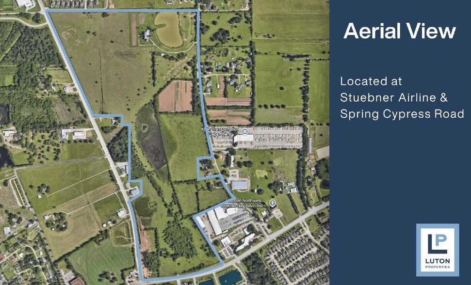 0 Stuebner Airline, Klein, TX for sale - Aerial - Image 2 of 6