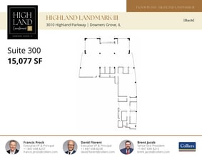 3010 Highland Pky, Downers Grove, IL à louer Plan d’étage- Image 1 de 1