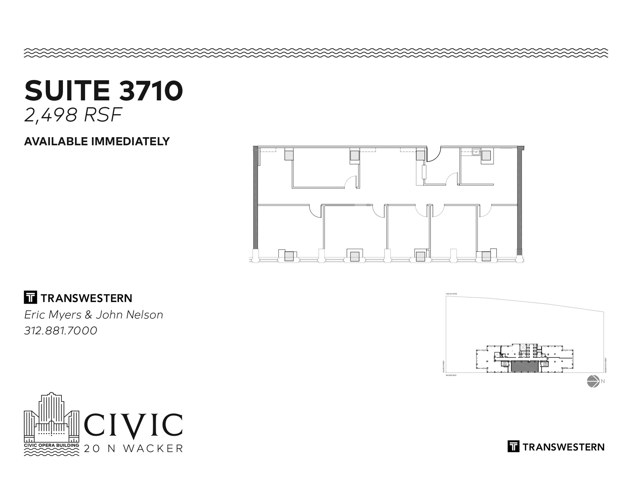 20 N Wacker Dr, Chicago, IL for lease Floor Plan- Image 1 of 1