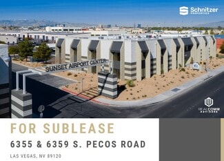 Plus de détails pour 6359 S Pecos Rd, Las Vegas, NV - Industriel à louer