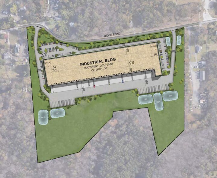 7146 Ridge Rd, Hanover, MD à louer - Plan de site - Image 2 de 2