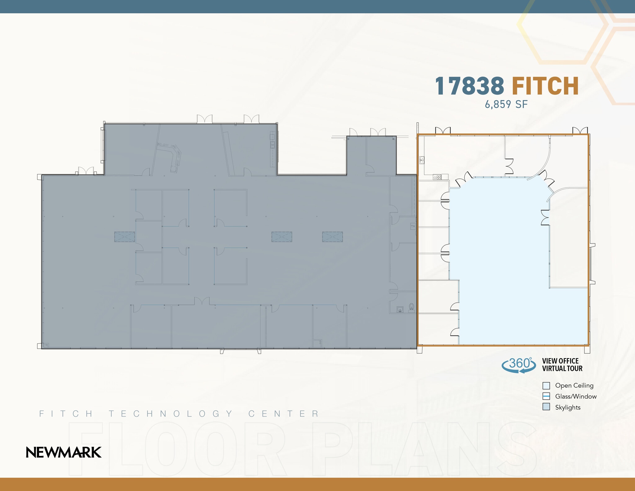 17838-17880 Fitch, Irvine, CA for lease Floor Plan- Image 1 of 1
