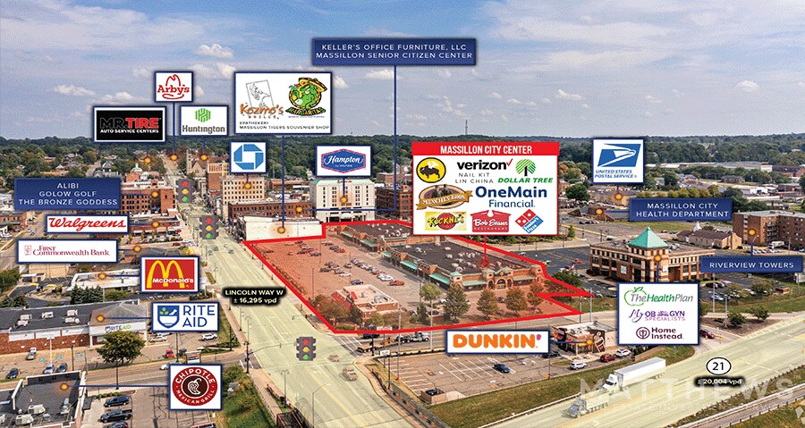 235 Lincoln Way W, Massillon, OH à louer - Photo du bâtiment - Image 3 de 4