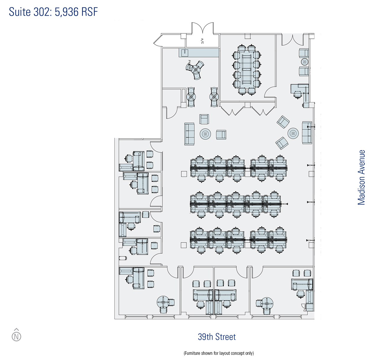 270 Madison Ave, New York, NY for lease Floor Plan- Image 1 of 1