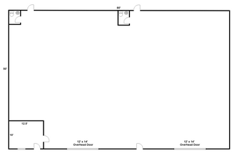 2170 Collins Rd, Denton, TX à louer Plan d’étage- Image 1 de 1