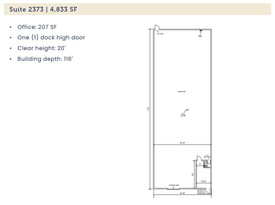 2355 Pecan Ct, Haltom City, TX for lease Floor Plan- Image 1 of 1
