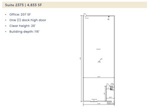 2355 Pecan Ct, Haltom City, TX for lease Floor Plan- Image 1 of 1