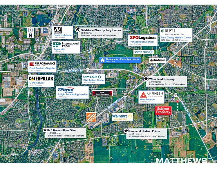 2050 Mitchell Dr, Oswego, IL à louer - Photo du bâtiment - Image 3 de 3