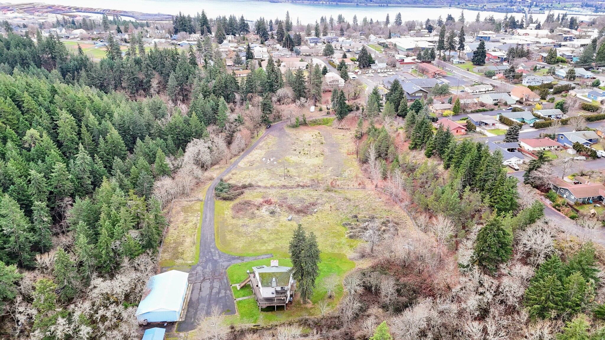 600 N Tuscarora Rd, White Salmon, WA à vendre Aérien- Image 1 de 1