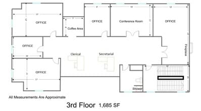 1625 W Colonial Pky, Palatine, IL for lease Floor Plan- Image 1 of 4
