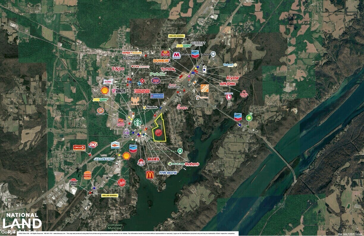 0 John T Reid Parkway, Scottsboro, AL à vendre Photo principale- Image 1 de 27