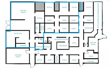 432 S Mill St, Tehachapi, CA à louer Plan d’étage- Image 1 de 1