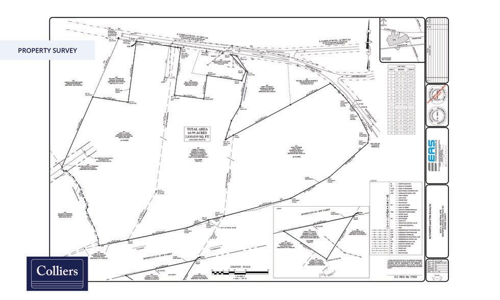 830 E Fairplay Blvd, Fair Play, SC à vendre - Plan cadastral - Image 2 de 2