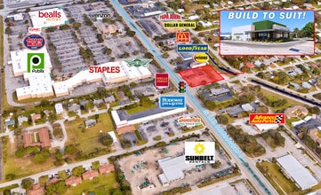 2608 S Us Highway 1, Fort Pierce, FL - Aérien  Vue de la carte