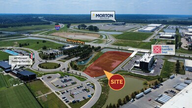 Horizon Parkway and I-635, Riverside, MO - Aérien  Vue de la carte - Image1
