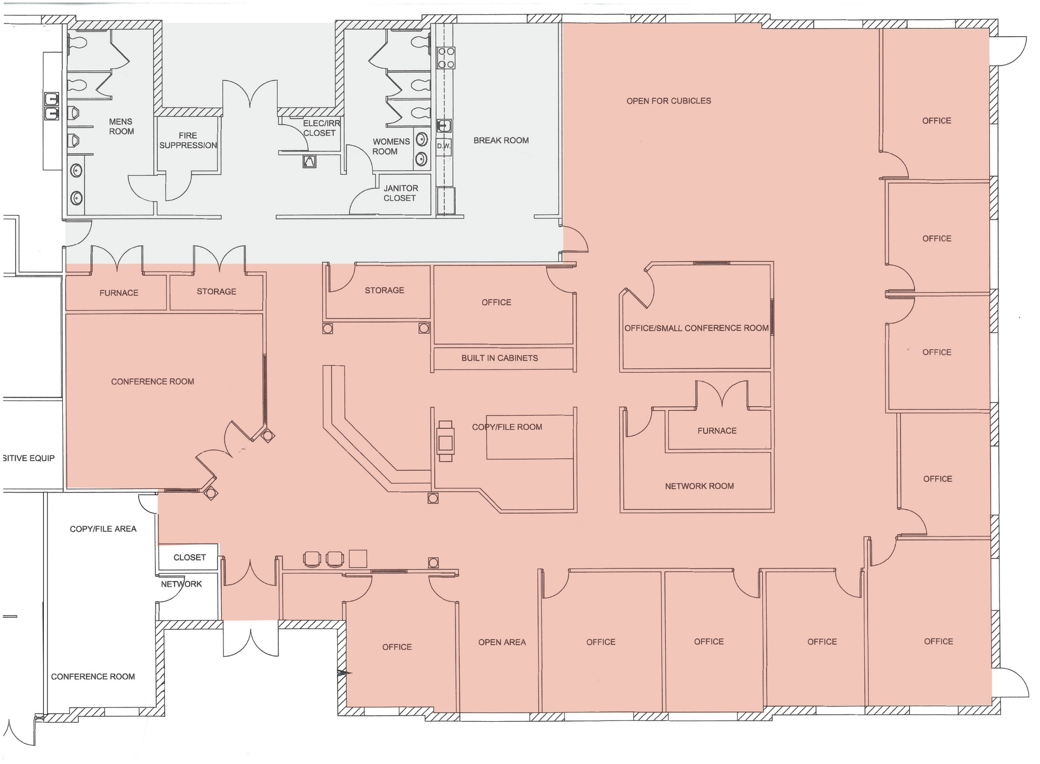 8164 Executive Ct, Lansing, MI for lease Floor Plan- Image 1 of 1