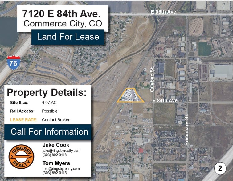 7120 E 84th Ave, Commerce City, CO à louer - Photo principale - Image 1 de 1
