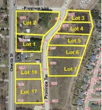 Plus de détails pour 1269 Oneida St, Menasha, WI - Terrain à vendre