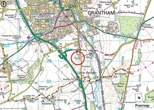 Spittlegate Level, Grantham for lease Map- Image 2 of 2