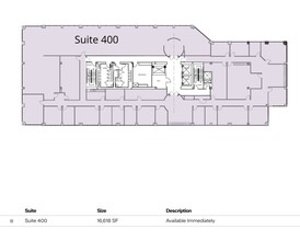 801 N Quincy St, Arlington, VA à louer Plan d  tage- Image 1 de 1