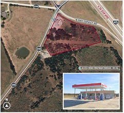 685 W US Highway 84, Fairfield, TX - AERIAL  map view - Image1