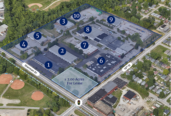 Plus de détails pour 3875 Culligan Ave, Indianapolis, IN - Industriel à louer