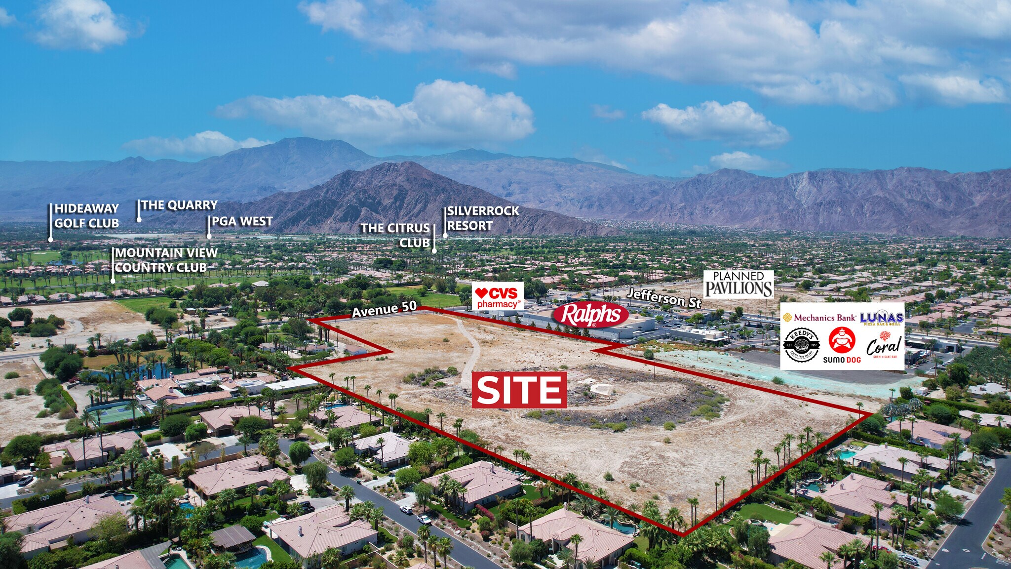 Avenue 50, Indio, CA à vendre Aérien- Image 1 de 6