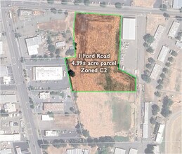 1 Ford Rd, Ukiah, CA - Aerial  map view