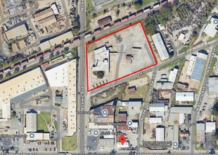 1011 N Lewis Ave, Tulsa, OK - Aerial map view