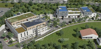 144 Chemin Des Prés Bouvaux, Annecy, HS - Aérien  Vue de la carte - Image1