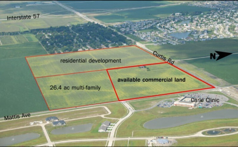 Terrain dans Champaign, IL à vendre - Aérien - Image 2 de 2