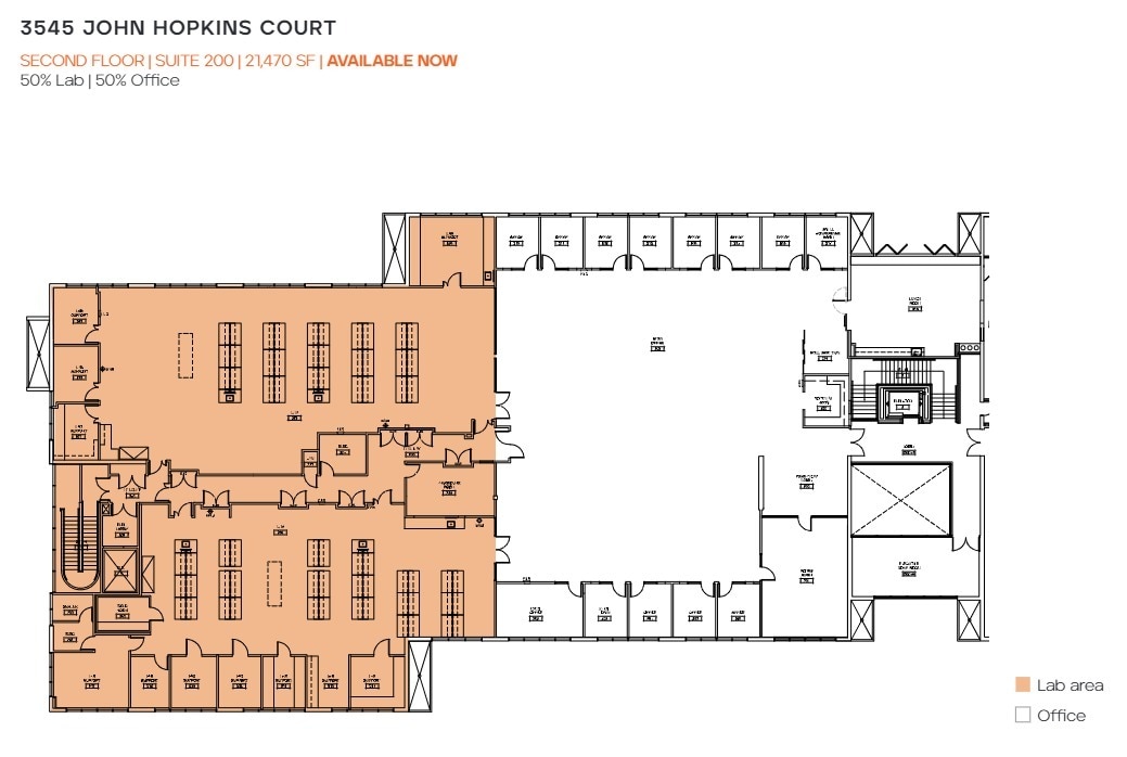 3545-3575 John Hopkins Ct, San Diego, CA for lease Floor Plan- Image 1 of 1