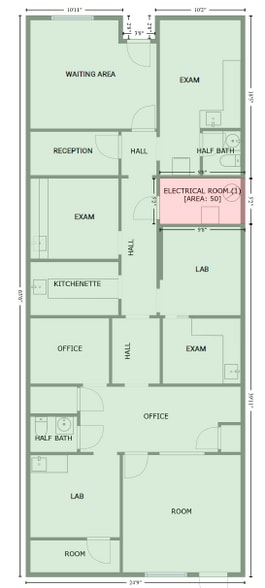 2205 Clinton Dr, Galena Park, TX for sale - Floor Plan - Image 3 of 19