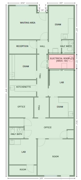 2205 Clinton Dr, Galena Park, TX à vendre - Plan d’étage - Image 3 de 19