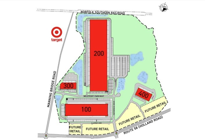 125 Westport Pky, Suffolk, VA for lease - Site Plan - Image 2 of 2