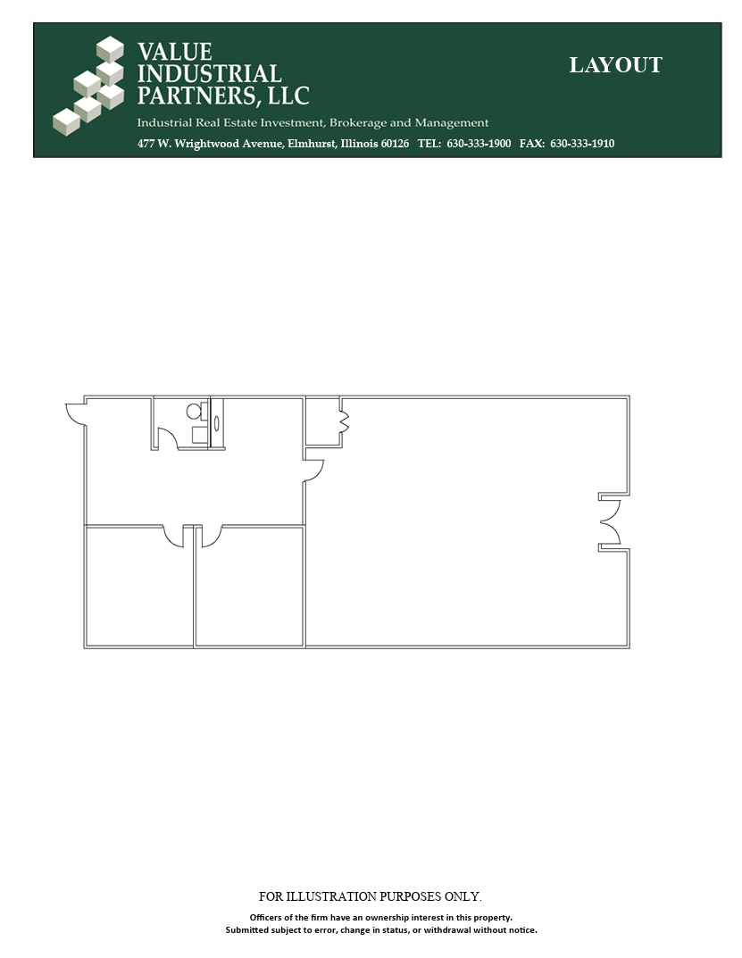 5410 Newport Dr, Rolling Meadows, IL for lease Floor Plan- Image 1 of 1