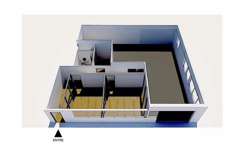 Industrial in Mérignac for lease - Floor Plan - Image 2 of 2