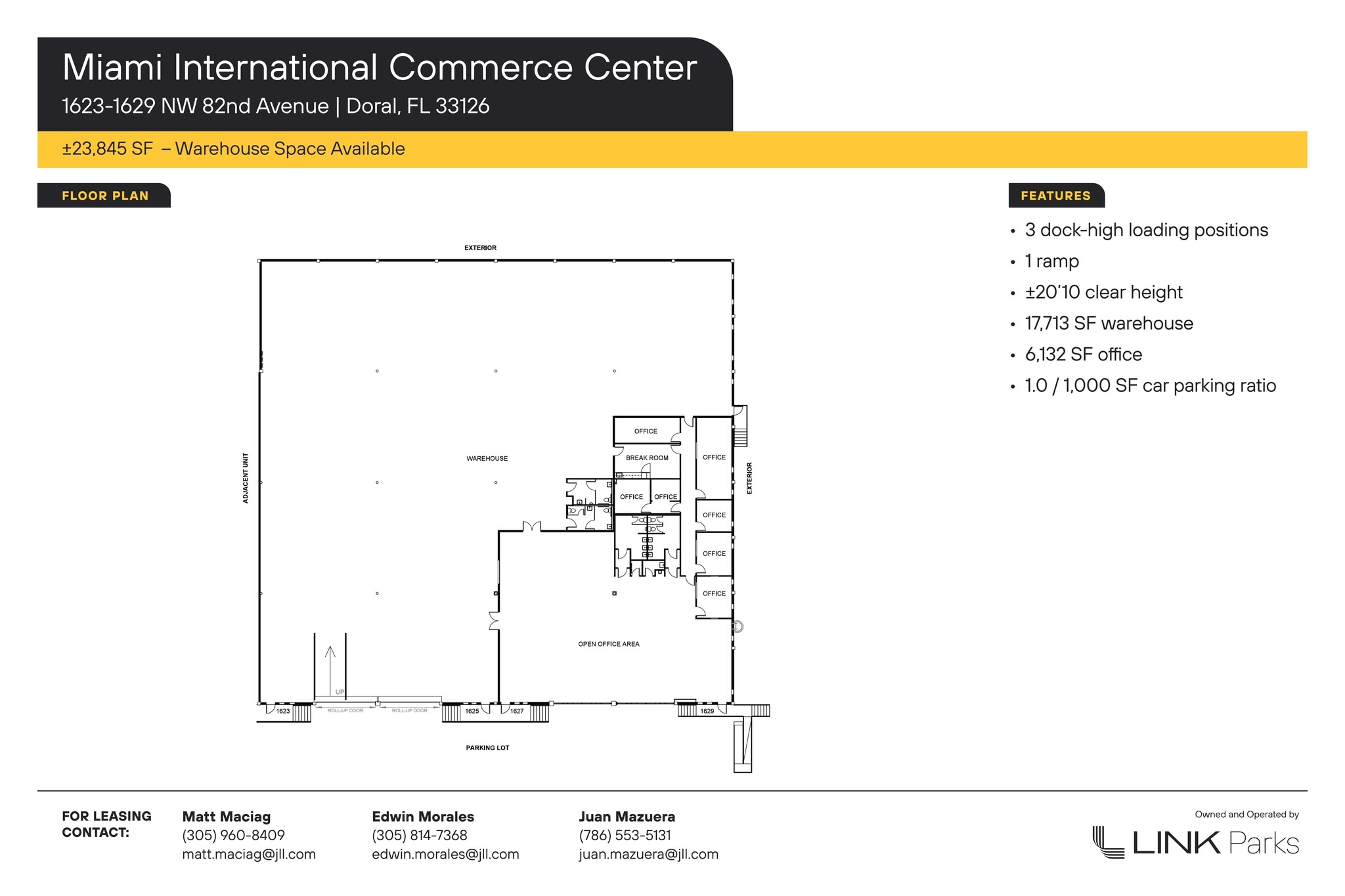 7950-7966 NW 14th St, Miami, FL for lease Site Plan- Image 1 of 6