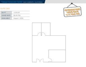 1211 Puerta del Sol, San Clemente, CA for lease Floor Plan- Image 1 of 1