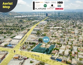 3043 S La Brea Ave, Los Angeles, CA - Aerial  map view - Image1