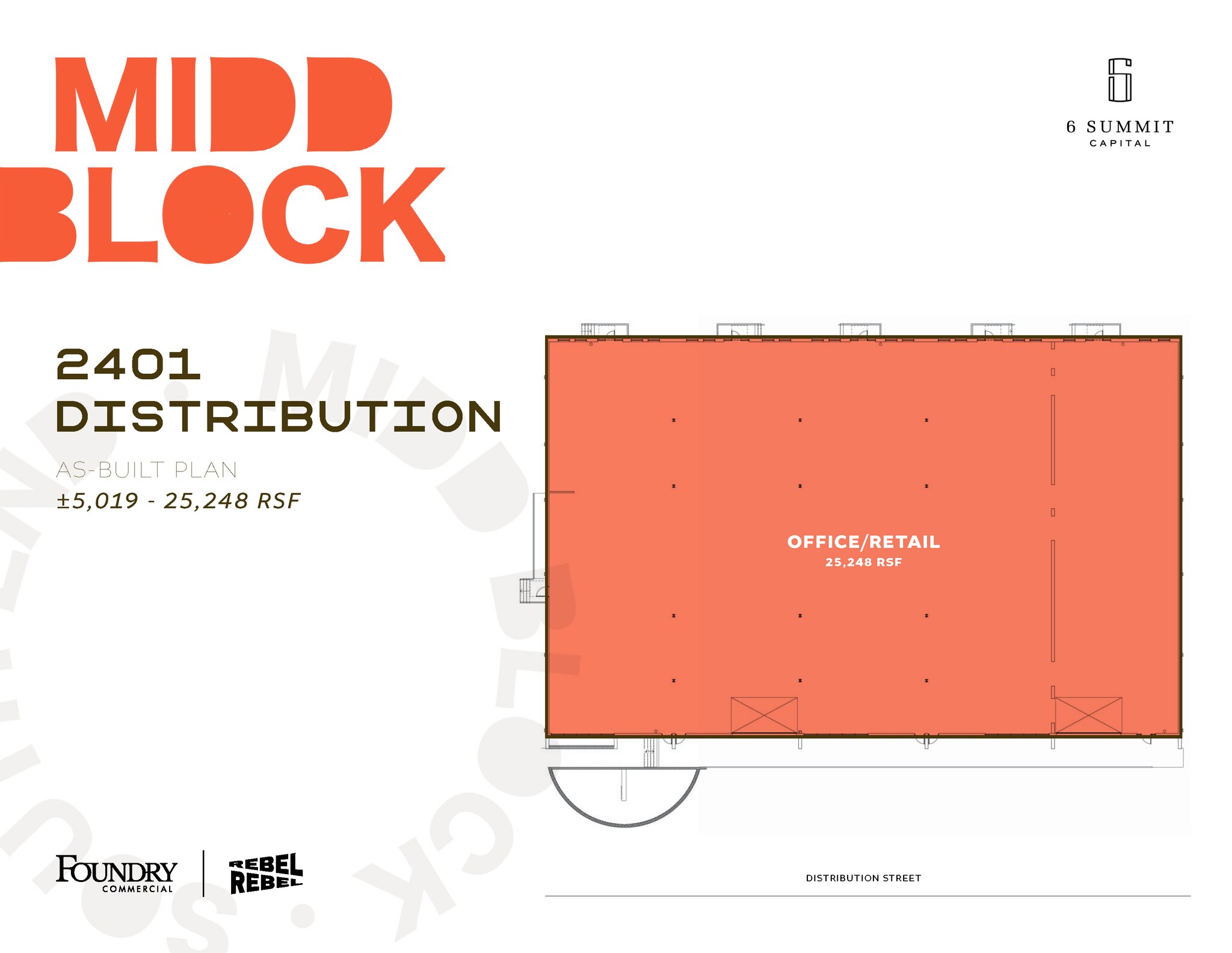 2400-2406 Dunavant St, Charlotte, NC à louer Plan d’étage- Image 1 de 1