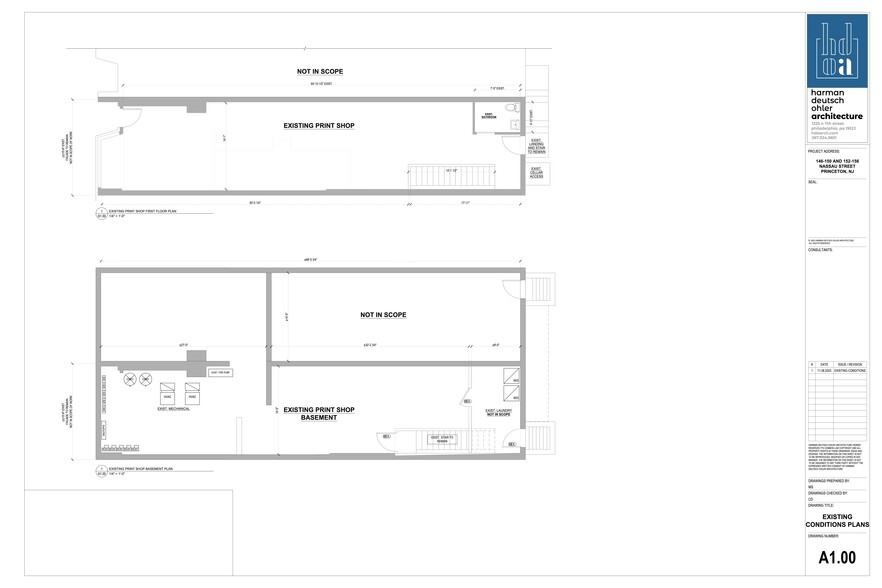 146-150 Nassau St, Princeton, NJ à vendre - Plan de site - Image 1 de 1