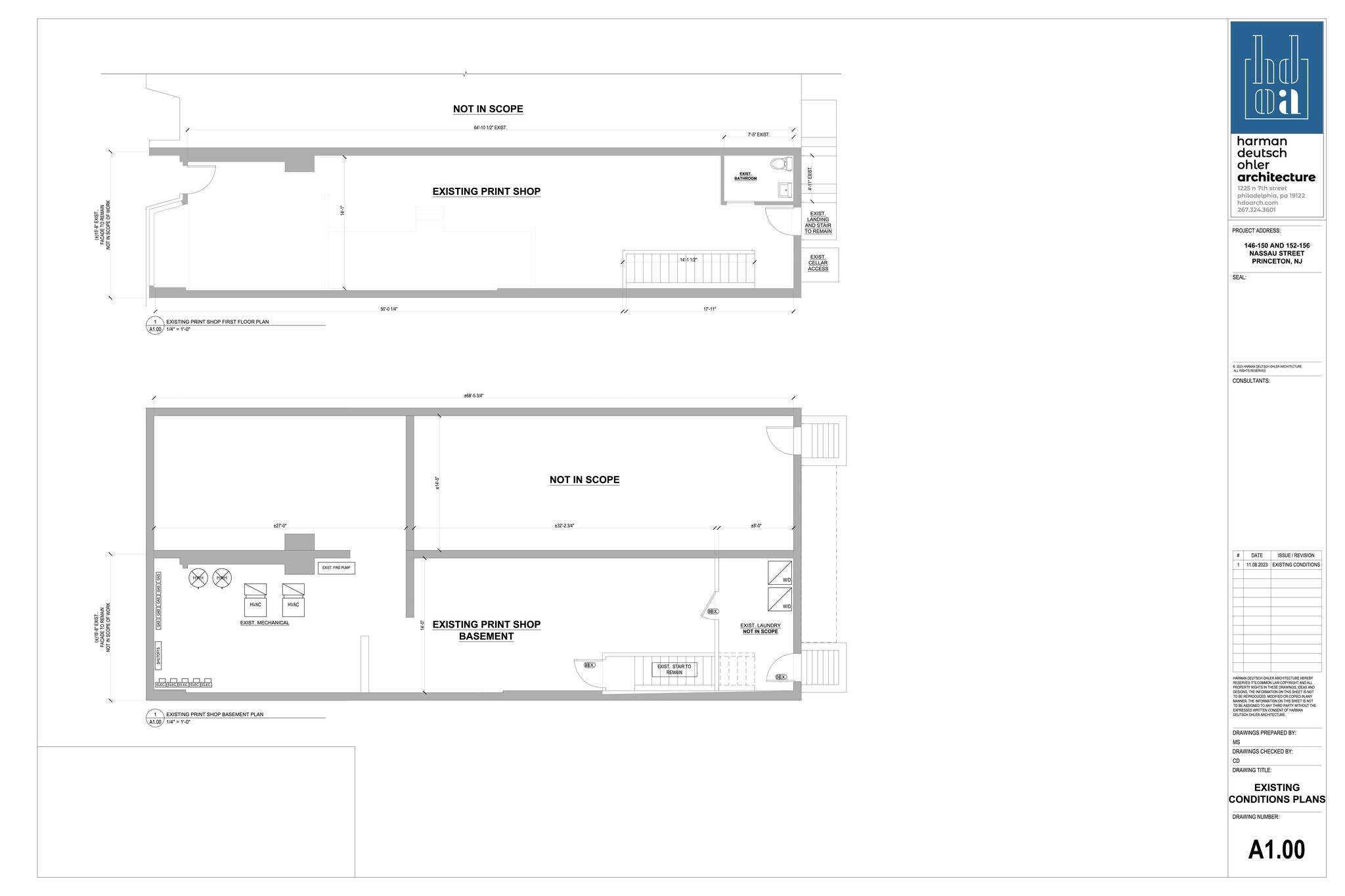 146-150 Nassau St, Princeton, NJ à vendre Plan de site- Image 1 de 1