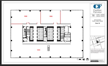 160 Front St W, Toronto, ON for lease Floor Plan- Image 1 of 1