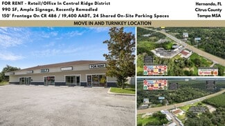 More details for 1298 E Norvell Bryant Hwy, Hernando, FL - Retail for Lease