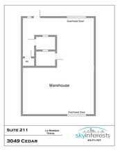 3047 Cedar Dr, La Marque, TX à louer Plan de site- Image 1 de 1