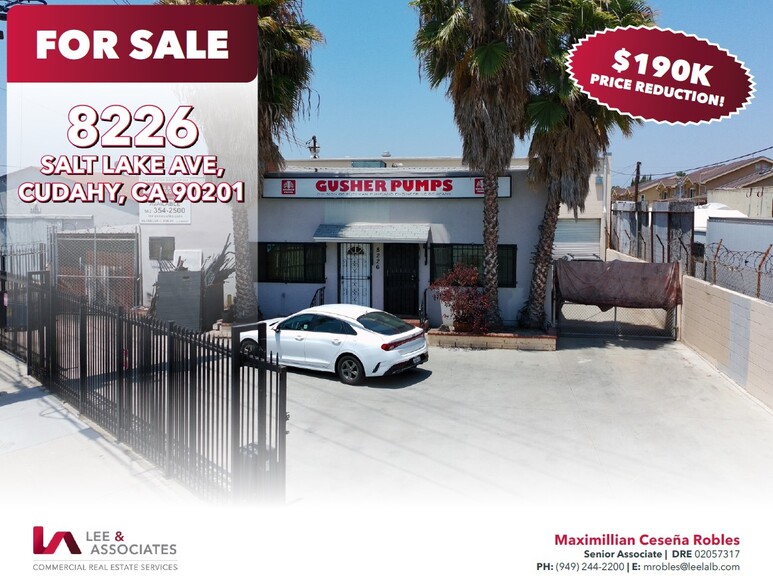8226 Salt Lake Ave, Cudahy, CA for sale - Building Photo - Image 1 of 15