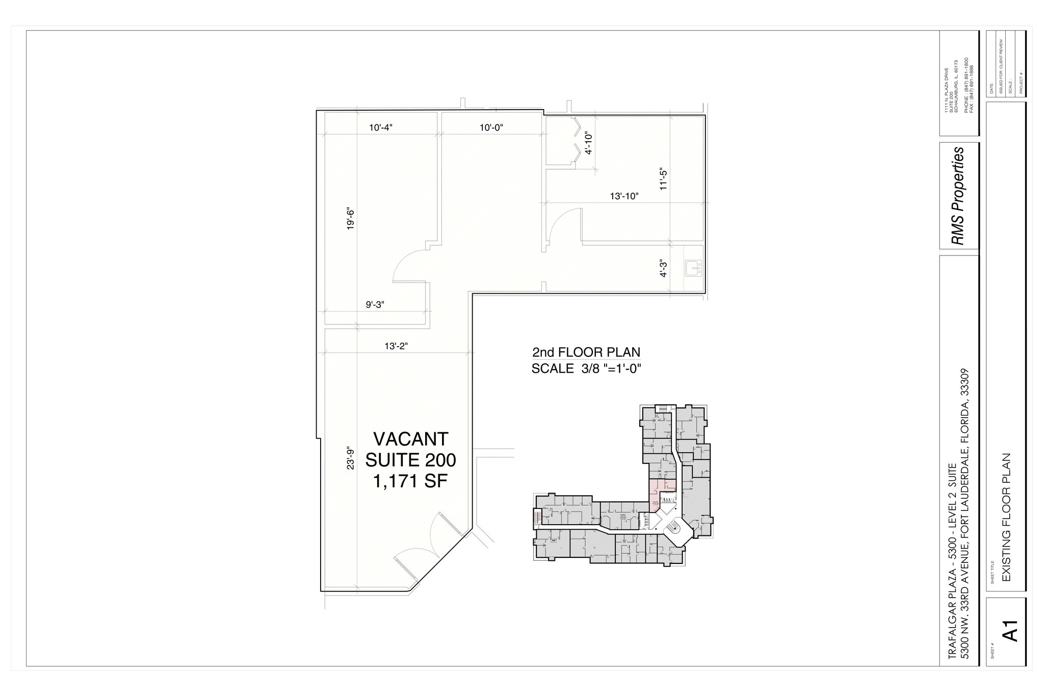 5300 NW 33rd Ave, Fort Lauderdale, FL à louer Plan de site- Image 1 de 1