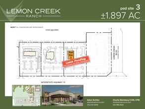 I-10 W & Balcones Creek Dr, Boerne, TX à louer Plan de site- Image 1 de 1