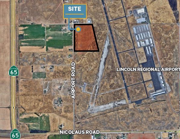 Airport Road, Lincoln, CA à vendre Aérien- Image 1 de 3